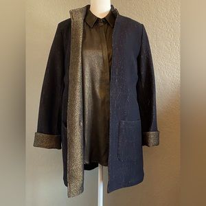 Two pieces Dressy Blazer and blouse sz 0 Med